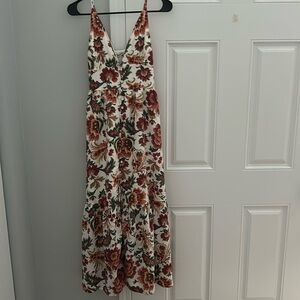 Gently Used Abercrombie and Fitch Button Through Maxi Dress